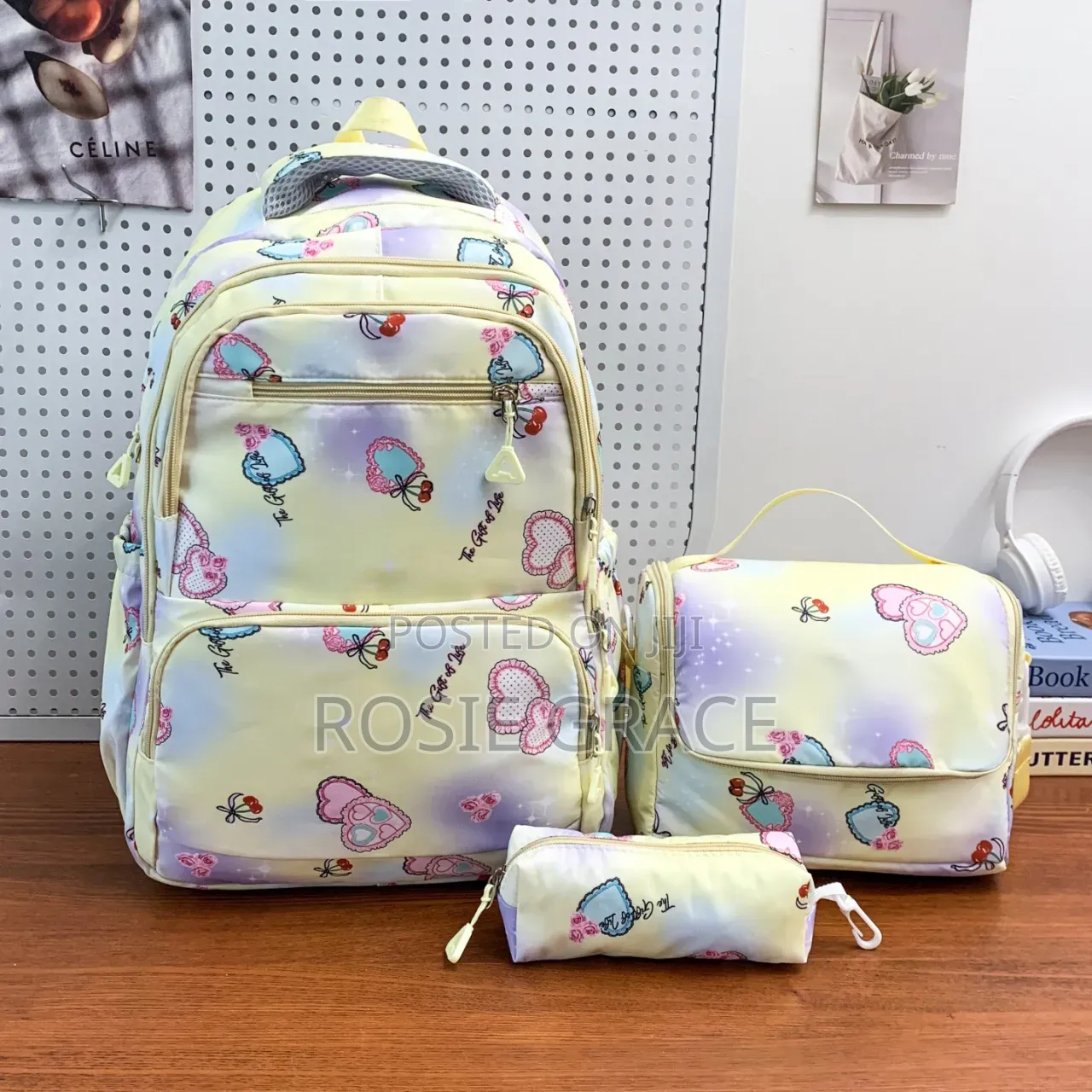 3 PCS School Bag Set