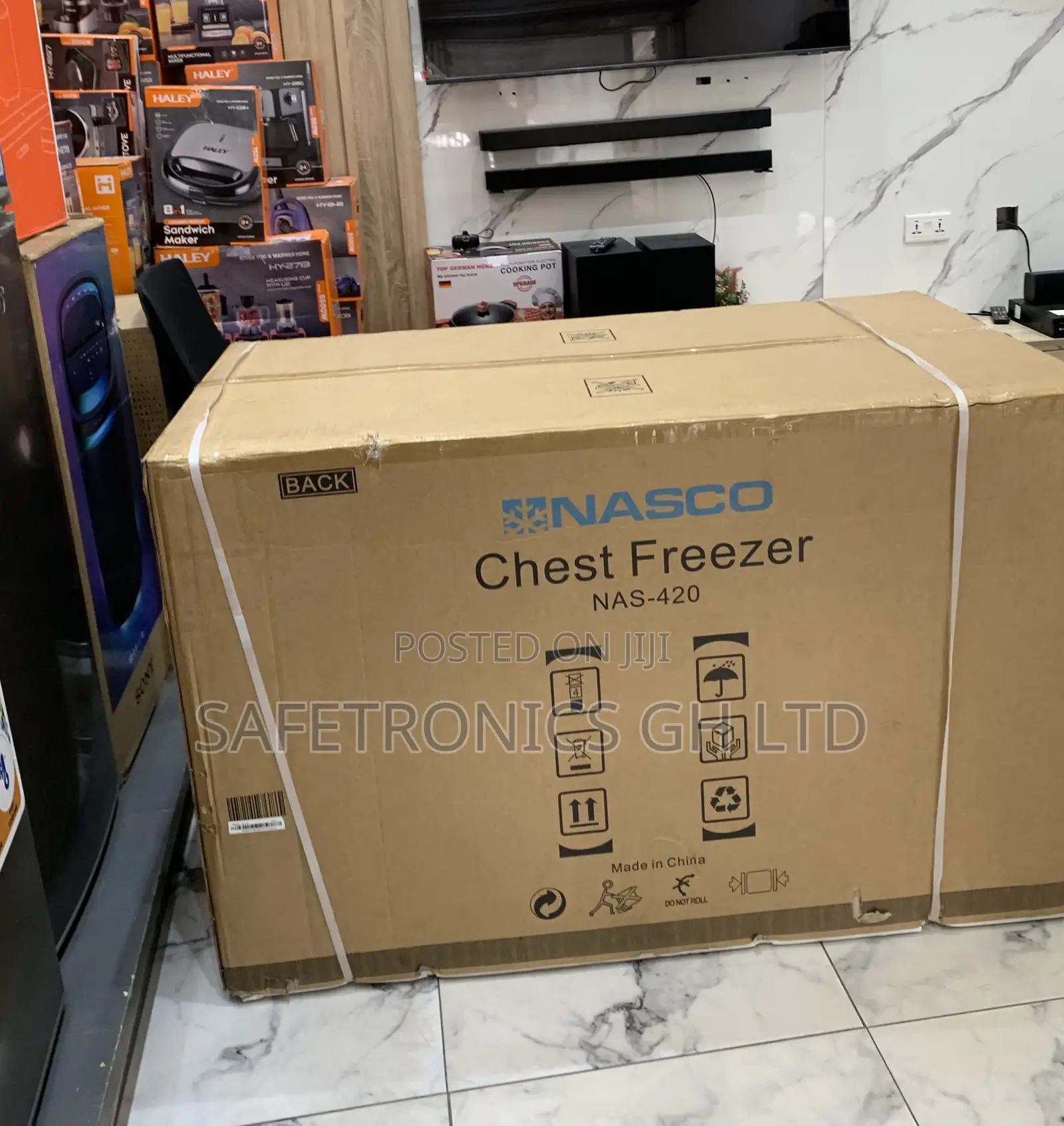 Grab Authentic Nasco 318ltrs Chest Freezer Sku: Nas-425fl