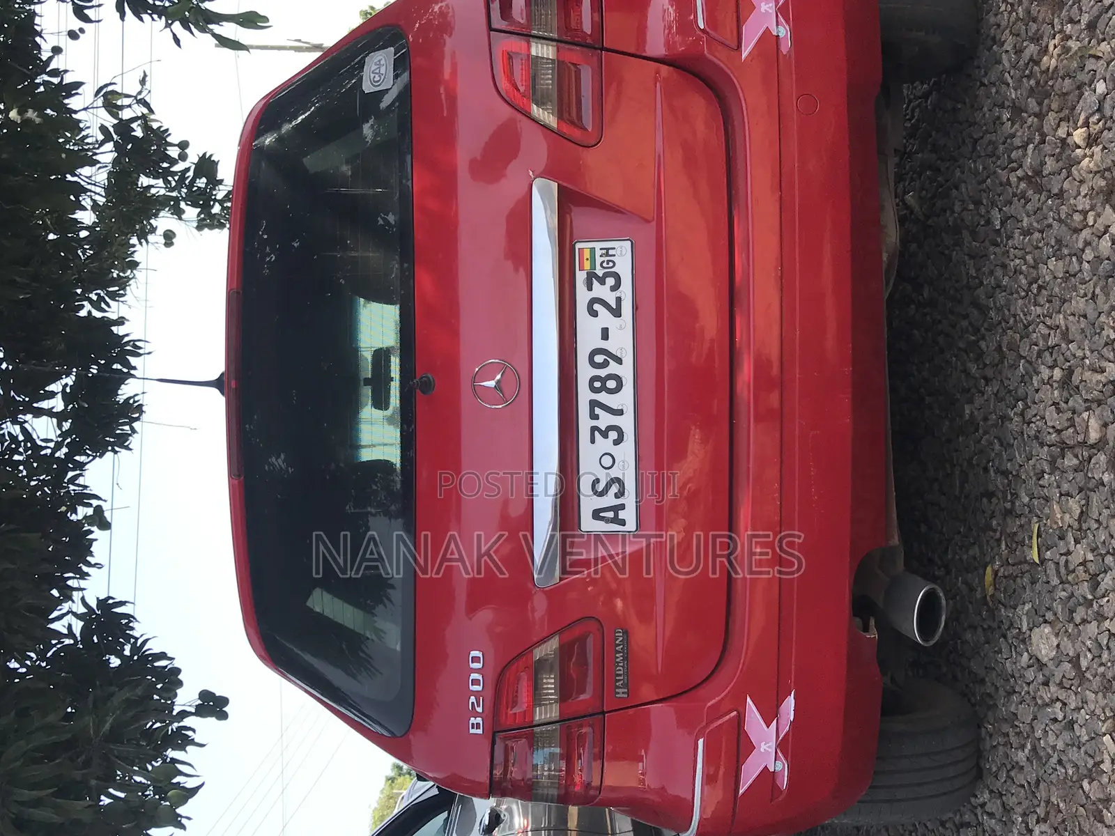 Mercedes-Benz B-Class B200 Petrol 2010 Red