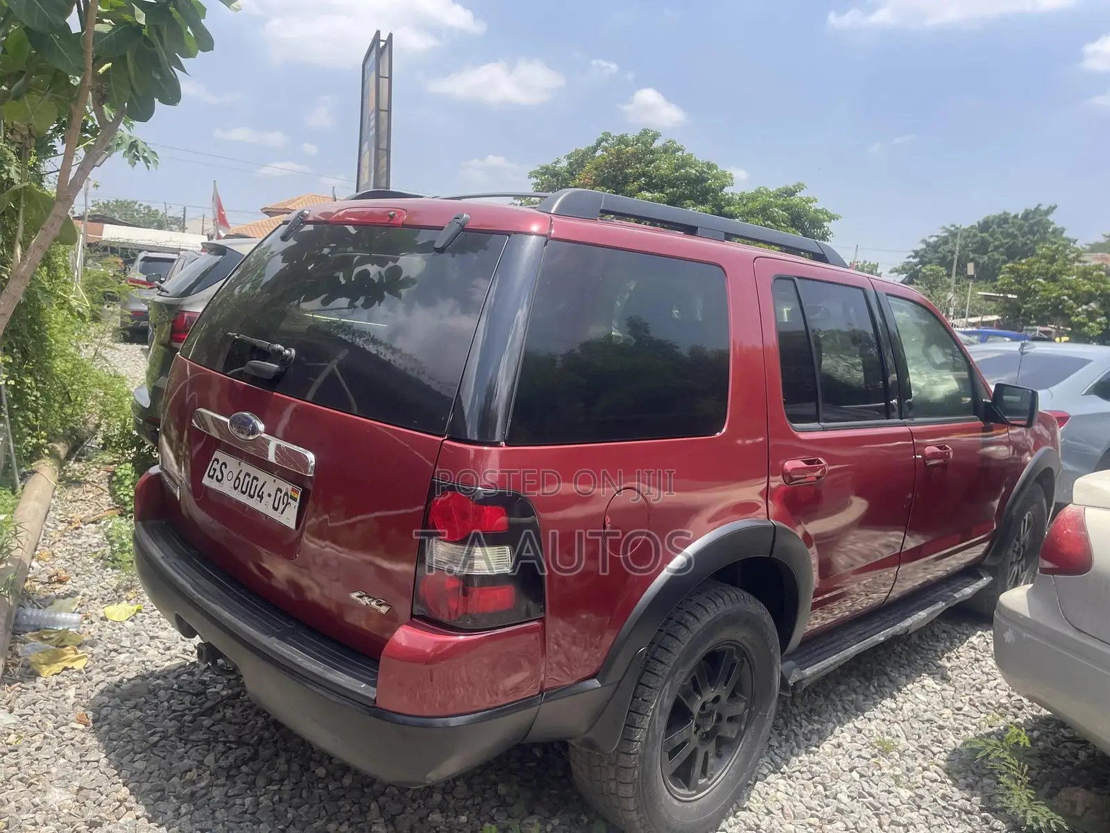 Ford Explorer Sport Trac 2009 Red