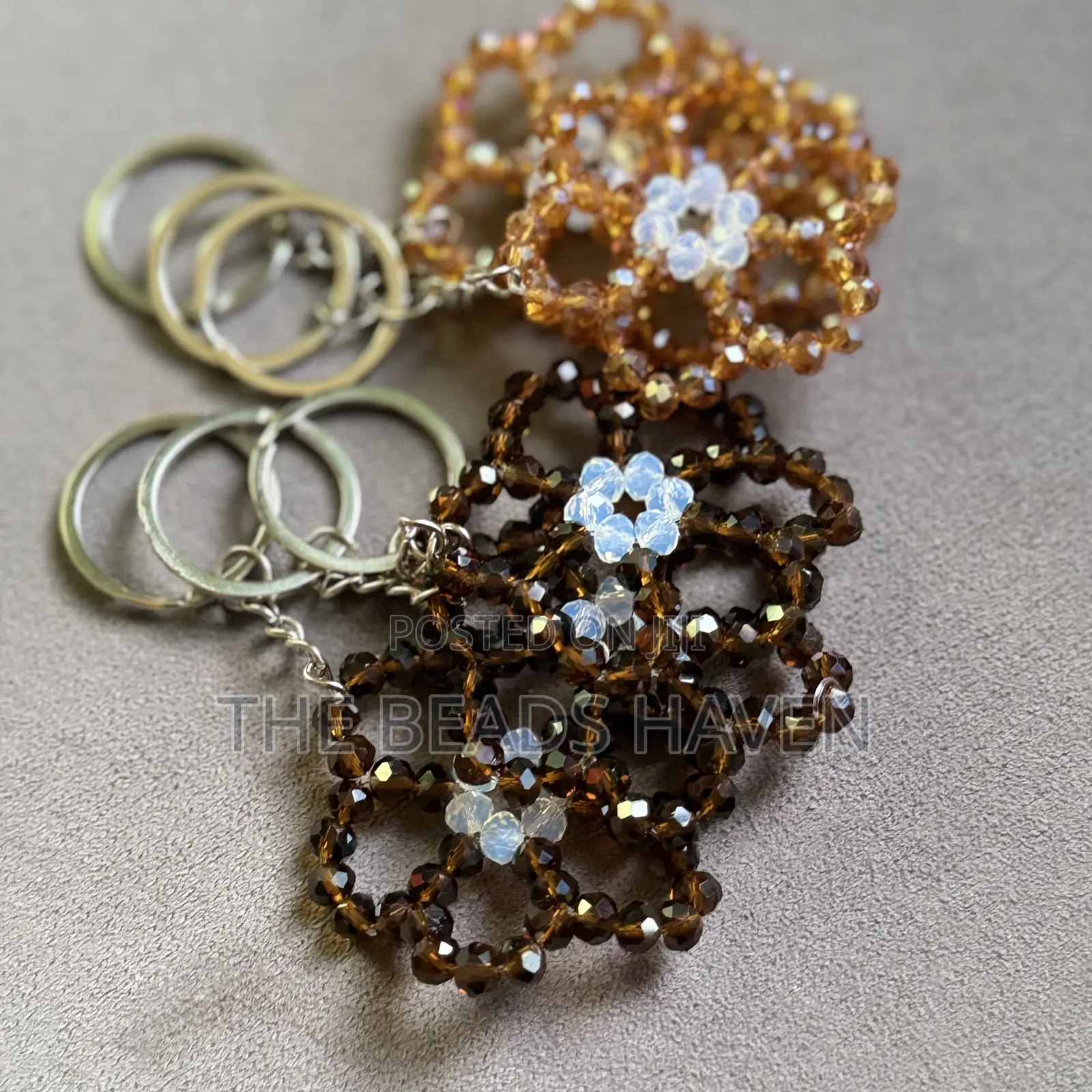 Handmade Beaded Keychains/Keyholders