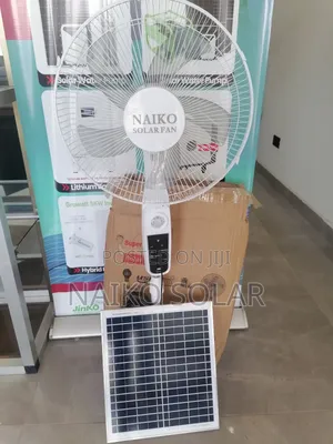 Solar Rechargeable Fan