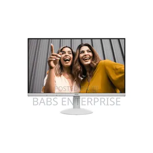 Aoc 24b30h2/Bw Ultra Slim Monitor-23.8 Inches FHD Ips 120hz Vga Hdmi
