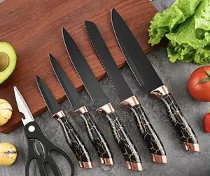 Non-Stick Coated Knife Set