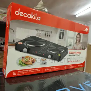 Ever Reliable Portable Electric Stove From Decakila With 2000w