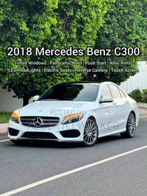 Mercedes-Benz C300 2018 White