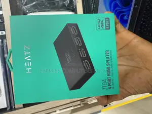 Hdmi Splitter Ultra Hd 4 Port Display Original Splitter Heatz