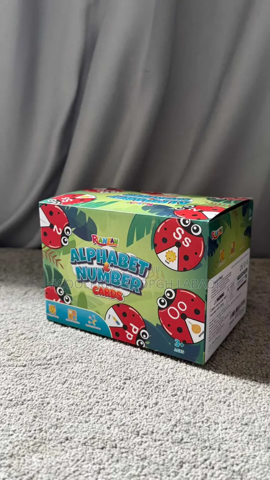 Alphabet Number Cards Set