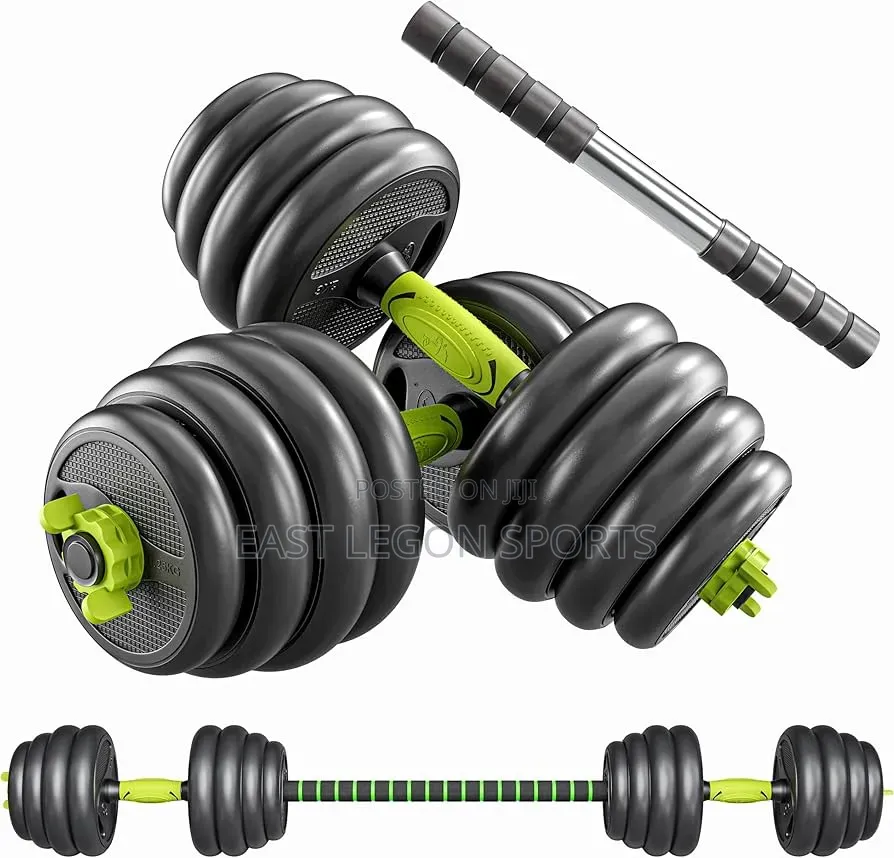 Dumbell 20 Kg With Barbell Dumbbell Weights