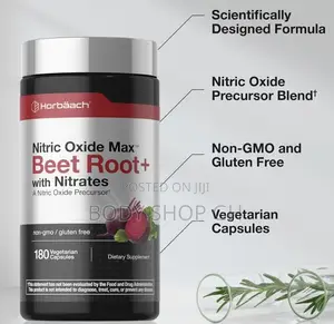 Beet Root Supplement - Boost Nitric Oxide Levels / Enhance Performance