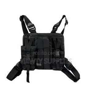 Tactical Chest Rig Bag Vlogging Streetwear Vest Chest Pack Bag