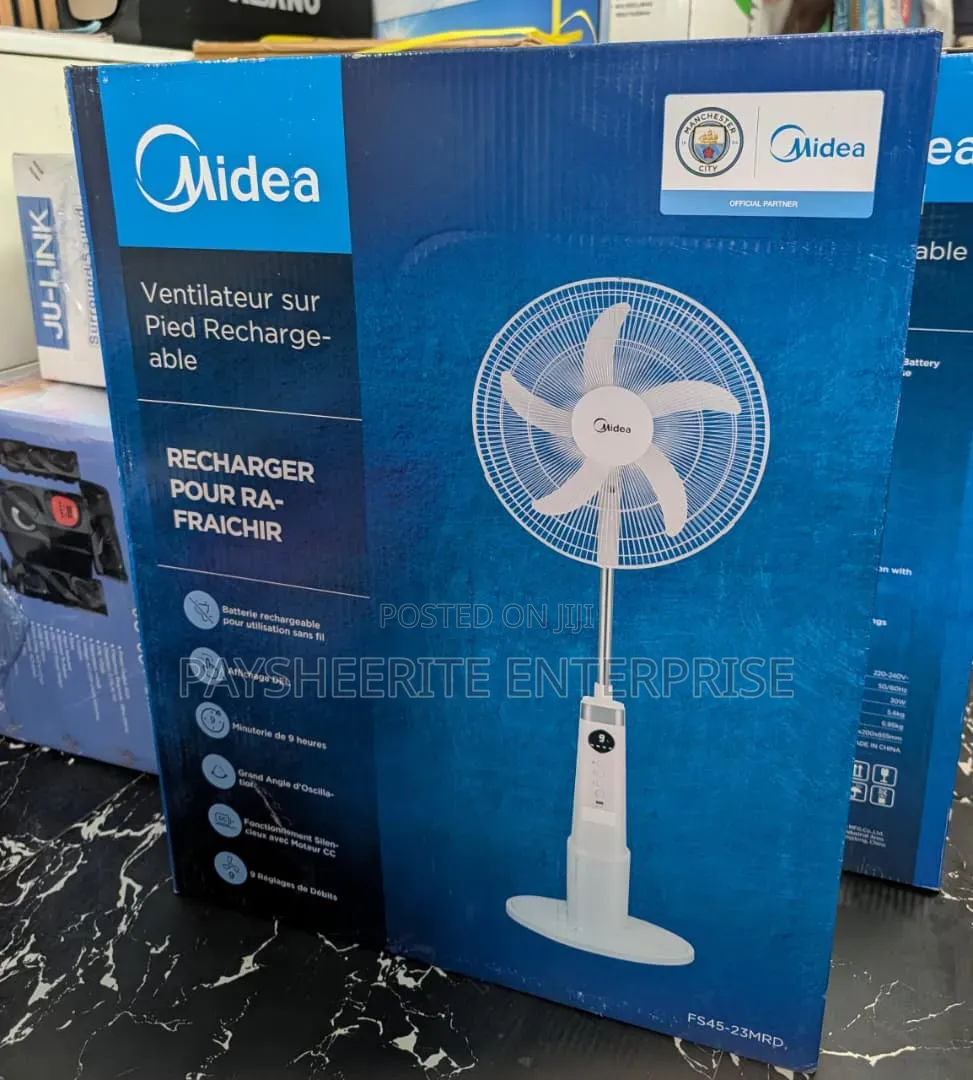 Midea Rechargeable Fan 18inch Ghc1100