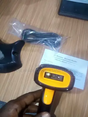 Barcode Scanner 2d Bluetooth Wireless With Stand Esc
