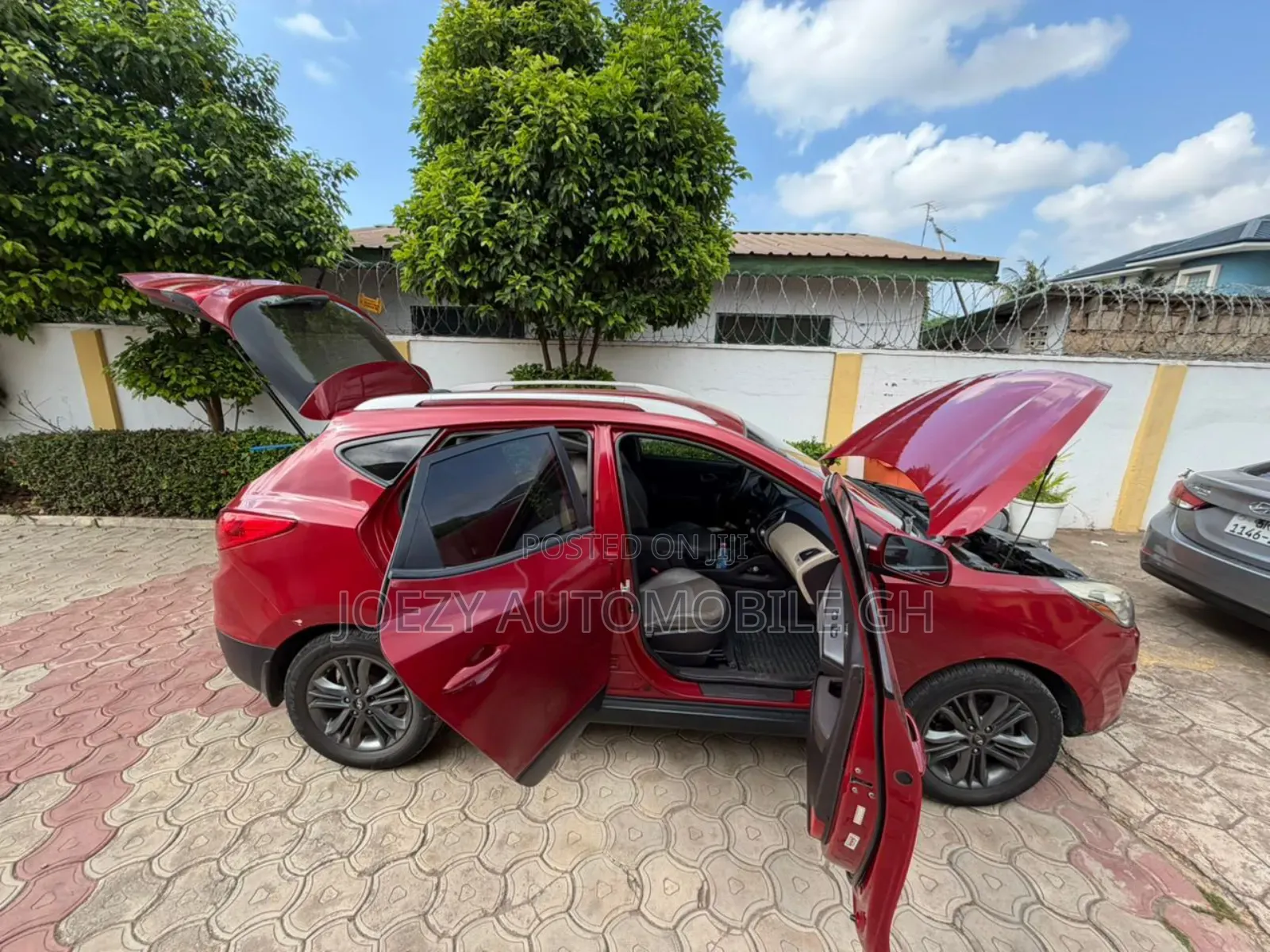 Hyundai Tucson 2015 Red