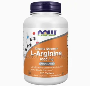 L-Arginine 1,000 Mg, Nitric Oxide Booster / Amino Acid, 120 Tablets