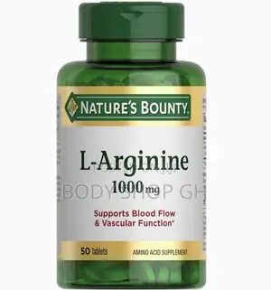 L-Arginine 1000mg - Supports Blood Flow and Cardiovascular Health