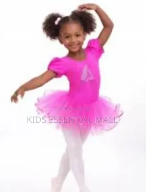 Fucail Pink Ballet Dress for Ages 2 to 12 Years
