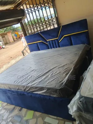 King Size Bed Frame and Mattress