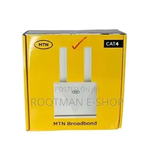 Zte MTN 4g Lte Cat 4 Mobile Wi-Fi Router With Mini Ups-White