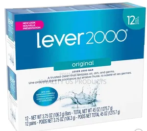 Lever 2000 Original Scent Bar Soap - 12 Pack