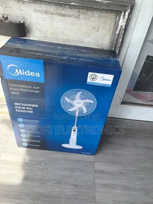 Comfort With Midea Rechargeable Fan