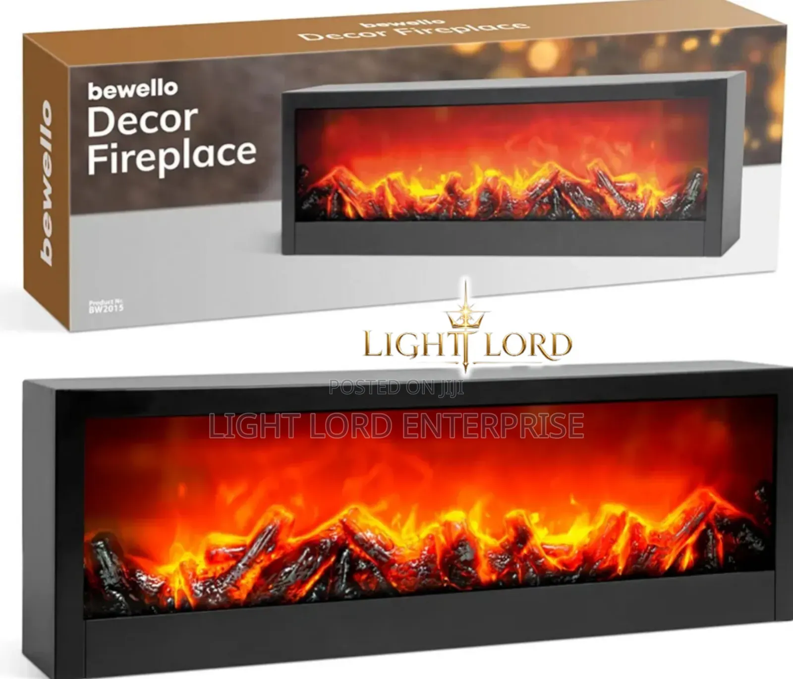 Decor Wall /Floor Fireplacement Led 3feet