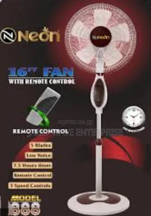 Standing Fan With Remote