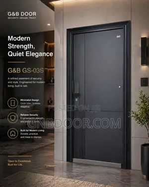 Gs-03s Modern Apartment Door Security Door Metal Turkey
