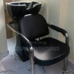Heavy Black Shampoo Saloon Chair