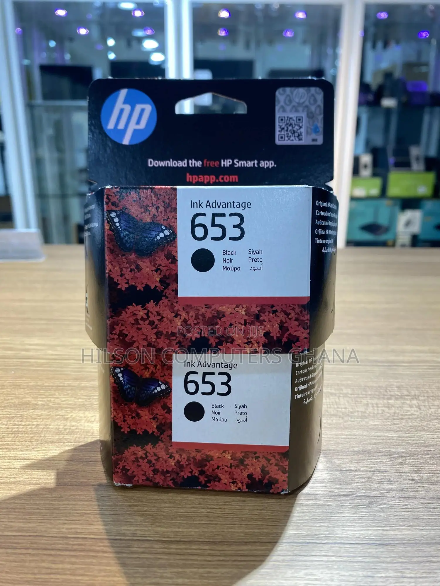 Hp 653 Black Original Ink Cartridge for Hp Deskjet
