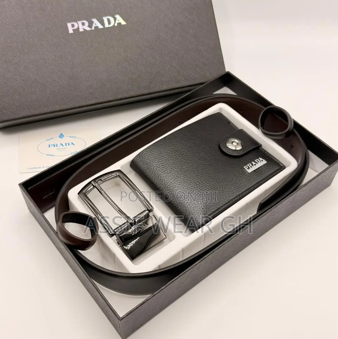 Prada Belt and Wallet Combo