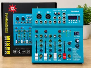 4-Channel Audio Mixer.