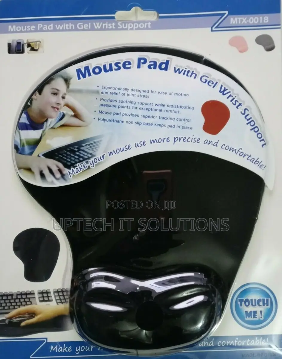 Mouse Pad With Wrist Support
