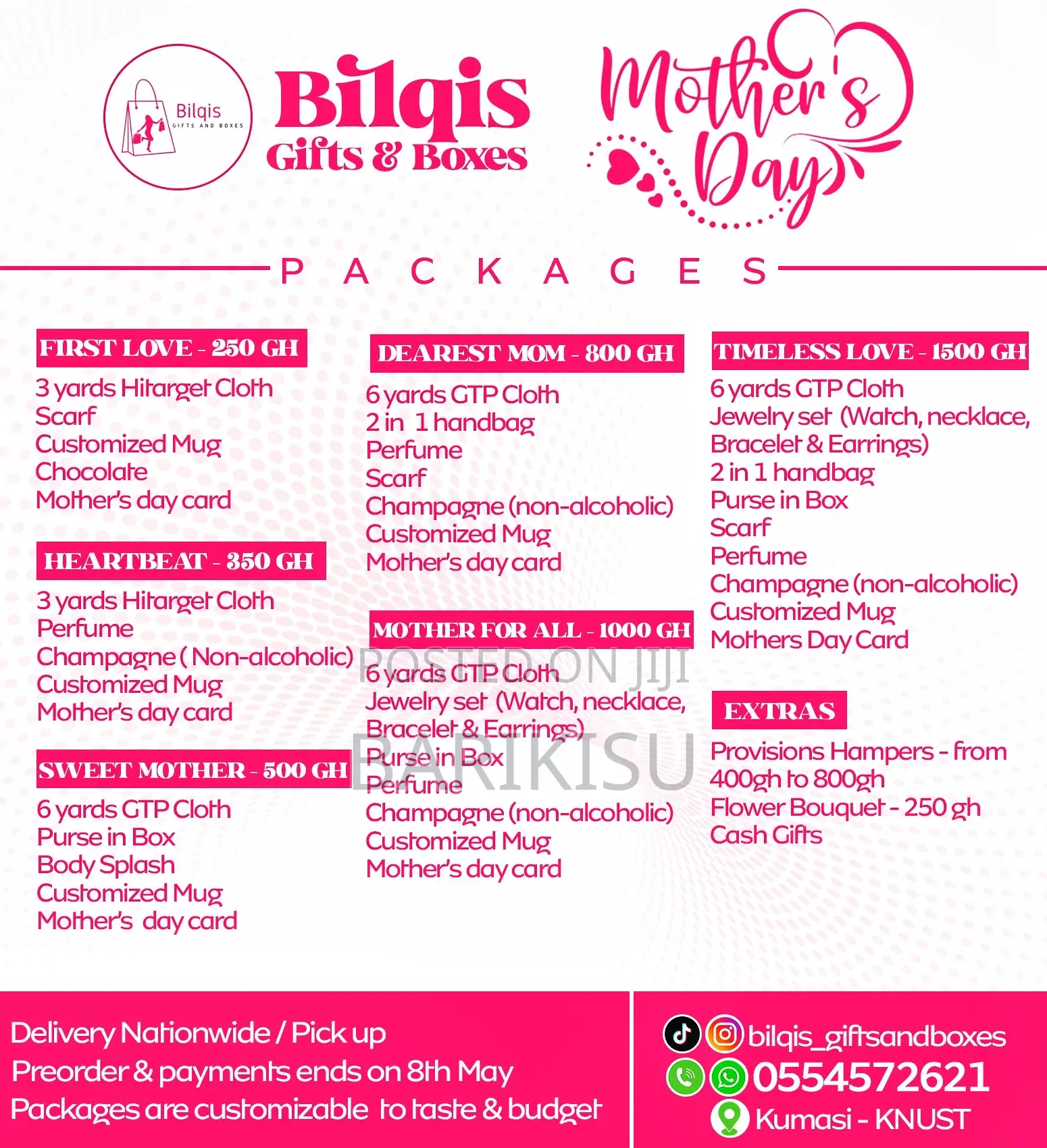 Mother’S Day Packages