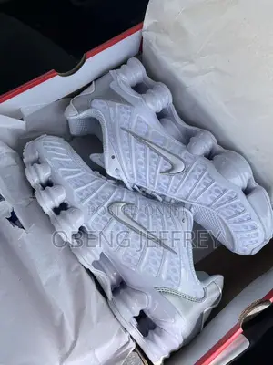 Original Nike Shox R4 All White