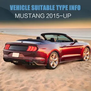 Led Tail Lights for Ford Mustang Abs Plastic 2015-2022