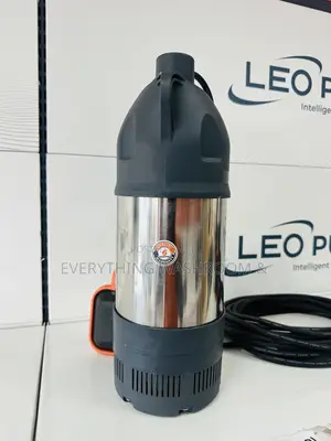 Leo 1.5hp Stainless Submersible Pump for Clean or Slightly Dirty Water