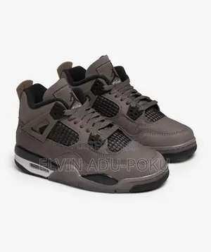 Air Jordan 4 Retro 'Cave Stone Black' Sneakers