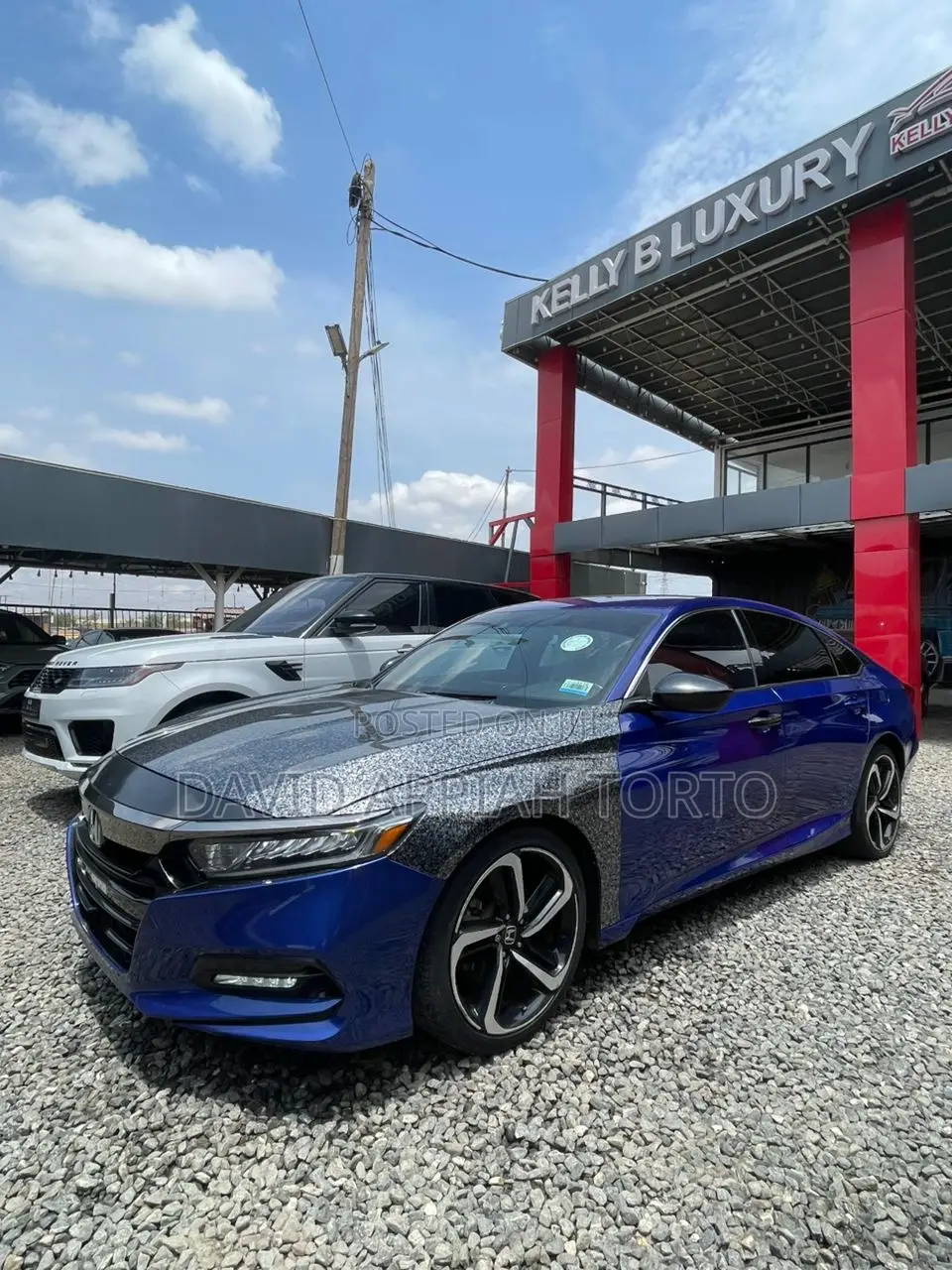 Honda Accord Sport (1.5L 4cyl Turbo CVT) 2019 Blue