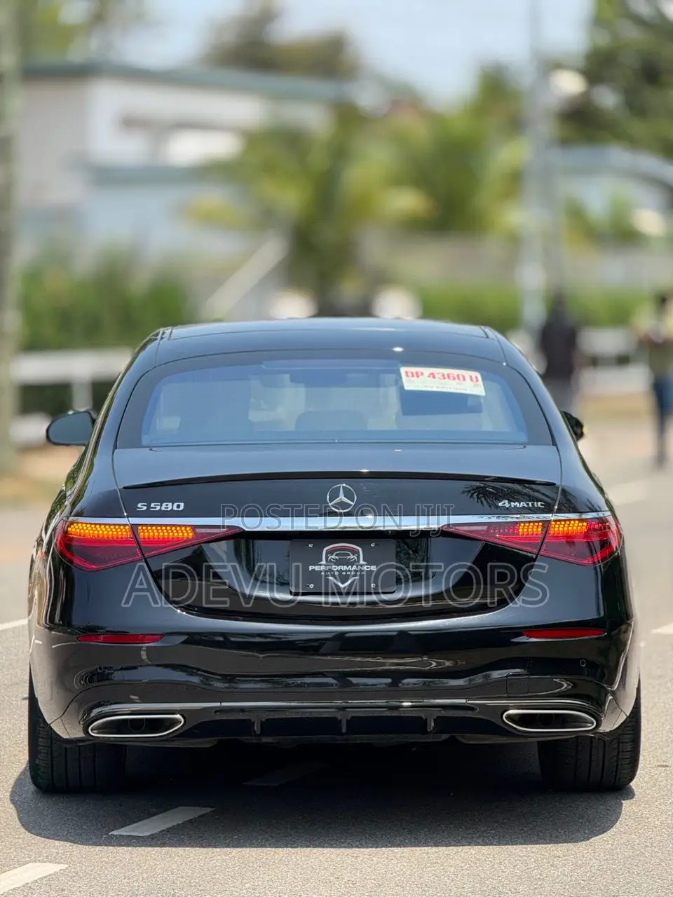 Mercedes-Benz S-Class S 580 4MATIC Sedan 2025 Gray