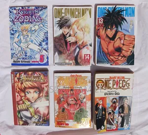 Manga Bundle – One Punch Man, One Piece More (Good Condition)