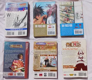 Manga Bundle – One Punch Man, One Piece More (Good Condition)