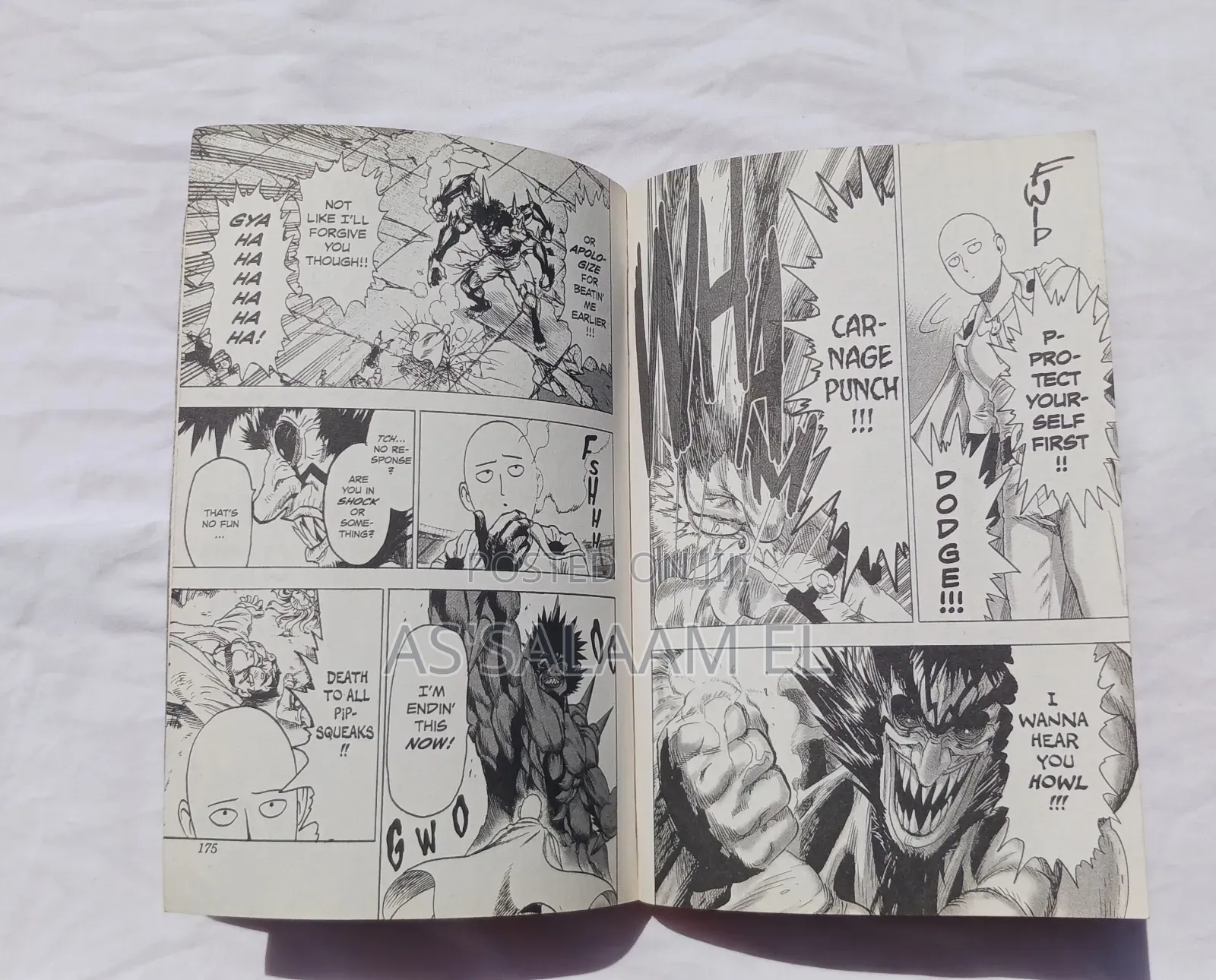 Manga Bundle – One Punch Man, One Piece More (Good Condition)