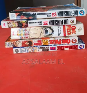 Manga Bundle – One Punch Man, One Piece More (Good Condition)