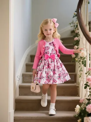 Cute Dress With Coat for 1-5yrs Only