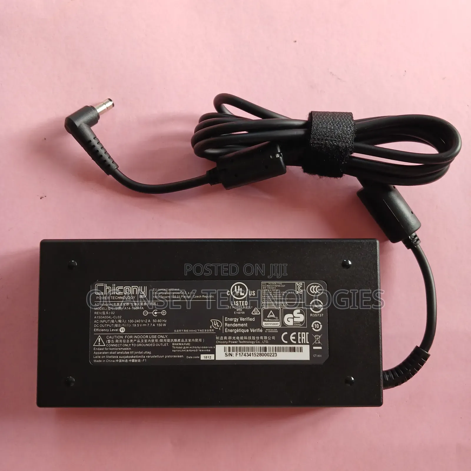 Original Msi 19.5v 7.7a 150w Adapter