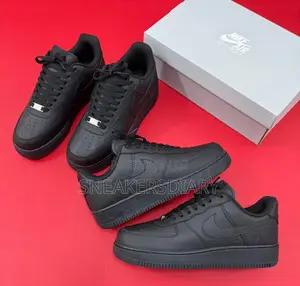 Af1 Black Small Lace