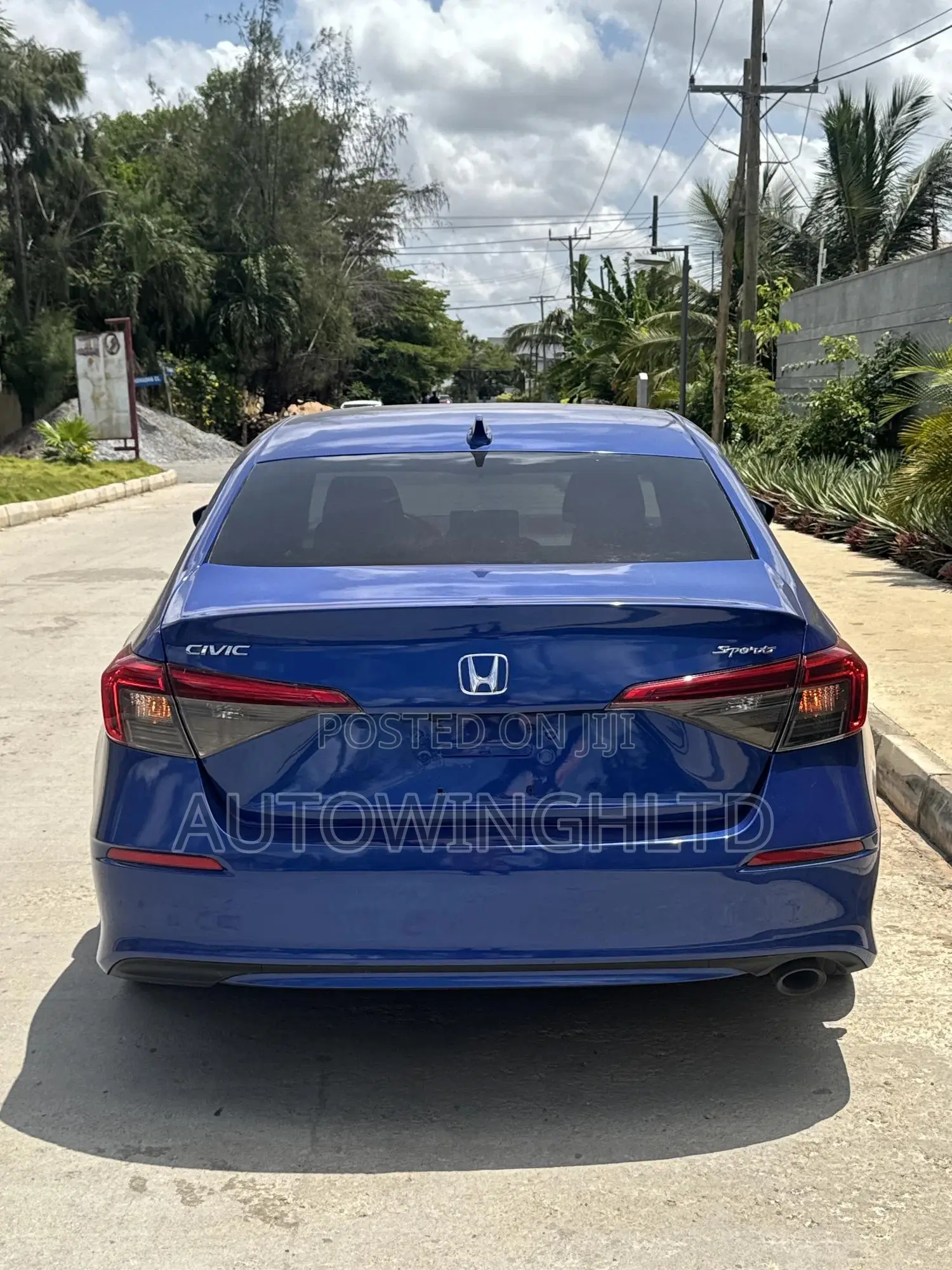 Honda Civic Sport 2022 Blue