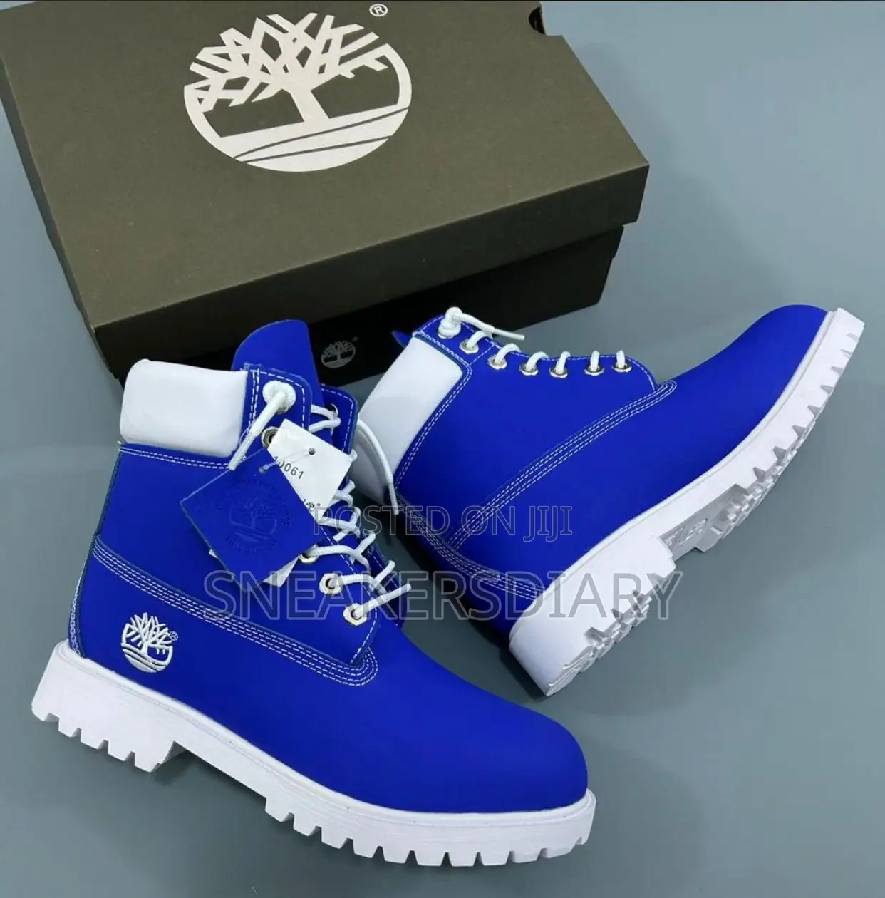 Timberland Combat Boot Blue