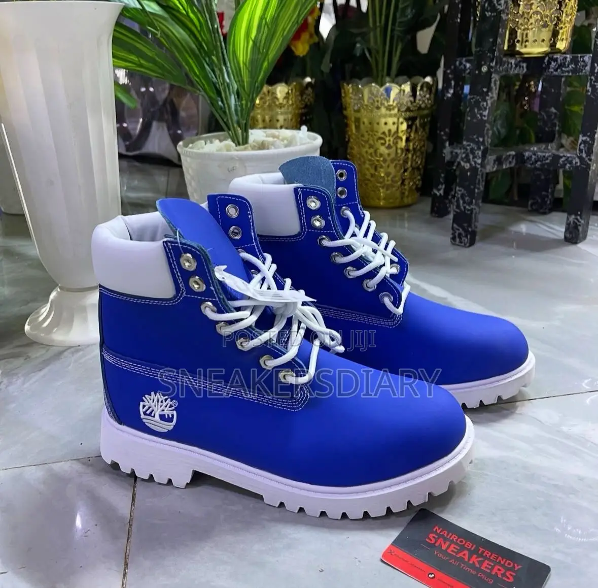 Timberland Combat Boot Blue